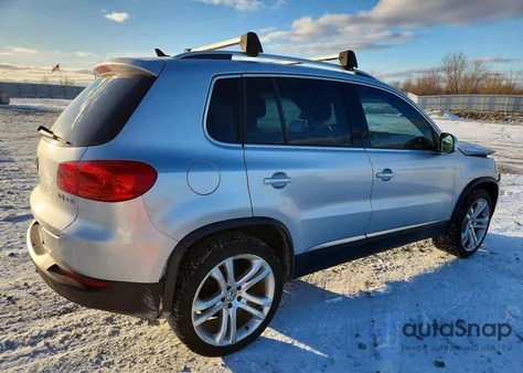2013 Volkswagen Tiguan S из США, поврежденный, VIN WVGAV3AX1DW569473